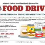 Missoula GOP Food Drive