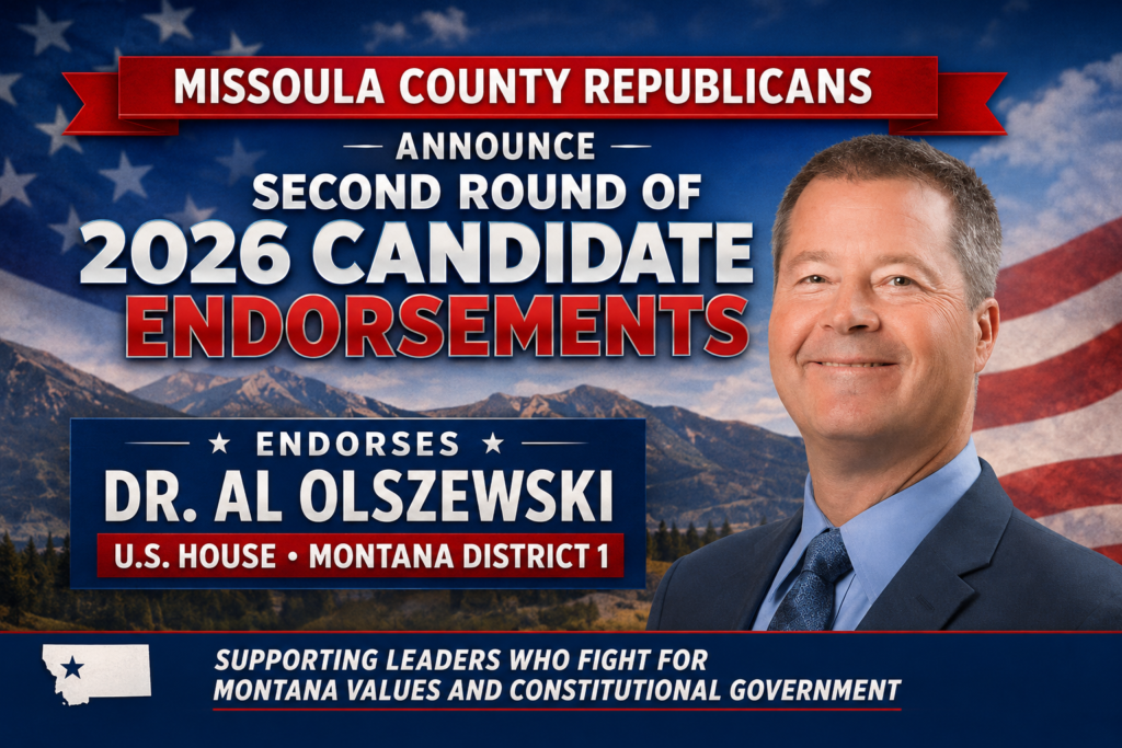 Missoula Republicans Endorse Dr. Al Olszewski