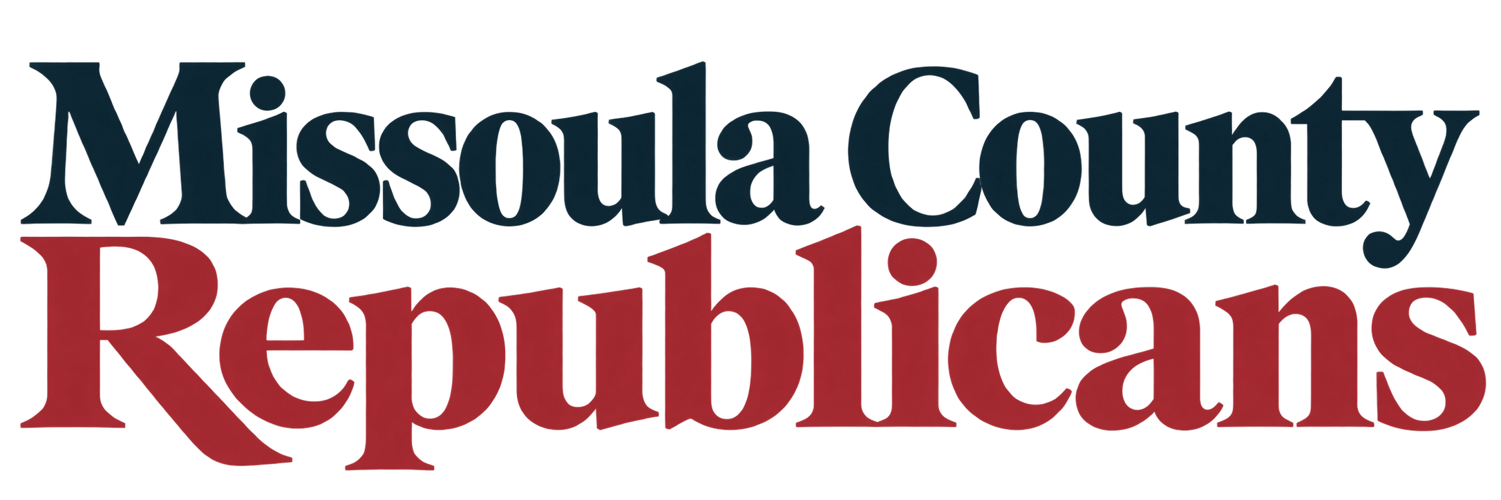 Missoula County Republicans wordmark