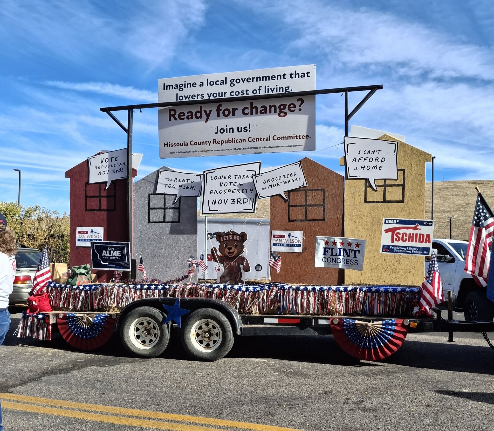 Missoula County neighbors at a local community event